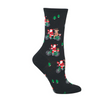 SockSmith Cycling Santa Crew Sock (Women) - Black Accessories - Socks - Lifestyle - The Heel Shoe Fitters