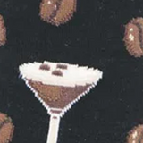 SockSmith Espresso Martini Crew Sock (Women) - Black Accessories - Socks - Lifestyle - The Heel Shoe Fitters