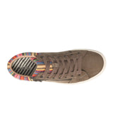 Taos Winner Mid Top Sneaker (Women) - Dark Taupe Multi Athletic - Casual - Lace Up - The Heel Shoe Fitters