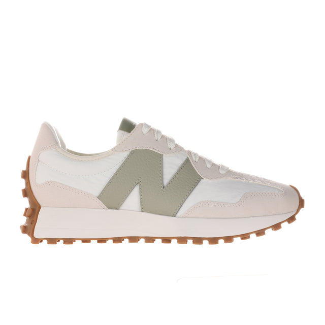 New Balance 327 Running Shoe (Women) - Linen/Sea Salt/Olivine Athletic - Casual - Lace Up - The Heel Shoe Fitters