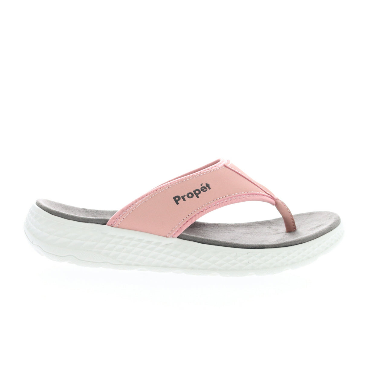 Propet TravelActiv FT (Women) - Pink Sandal - Thong - The Heel Shoe Fitters