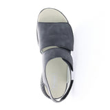 Propet TravelActiv Scottsdale (Women) - Black Sandal - Backstrap - The Heel Shoe Fitters