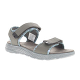 Propet TravelActiv Aspire (Women) - Green/Summer Sand Sandal - Active - The Heel Shoe Fitters