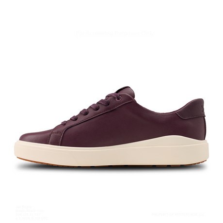 Kizik Vegas 2 Sneaker (Women) - Mauve Wine/Pristine Athletic - Casual - Lace Up - The Heel Shoe Fitters