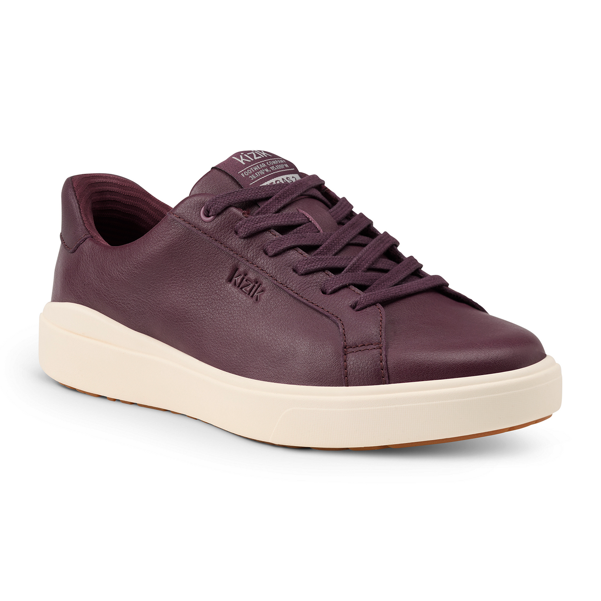 Kizik Vegas 2 Sneaker (Women) - Mauve Wine/Pristine Athletic - Casual - Lace Up - The Heel Shoe Fitters
