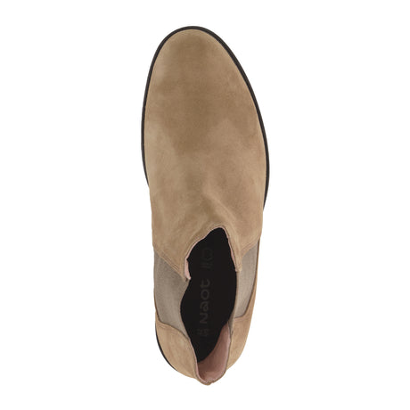 Naot Washington Chelsea Boot (Men) - Acorn Suede Boots - Casual - Mid - The Heel Shoe Fitters