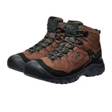 Keen Targhee IV Mid Waterproof Hiking Boot (Men) - Bison/Black Hiking - Mid - The Heel Shoe Fitters