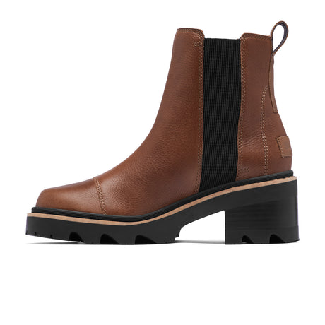 Sorel Joan Now Chelsea Boot (Women) - Velvet Tan/Black Boots - Casual - Mid - The Heel Shoe Fitters