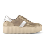 Gabor 53.203.14 Vesta Sneaker (Women) - Pudor Dreamvelour Athletic - Casual - LaceUp - The Heel Shoe Fitters