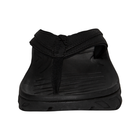 Xelero Tru Sandal (Women) - Jet Black Sandal - Thong - The Heel Shoe Fitters