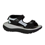 Xelero Tru Trek Active Sandal (Women) - Black/Grey/Light Blue Sandal - Active - The Heel Shoe Fitters