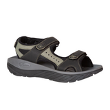 Xelero Tru Trek Active Sandal (Men) - Black/Moss Sandal - Active - The Heel Shoe Fitters