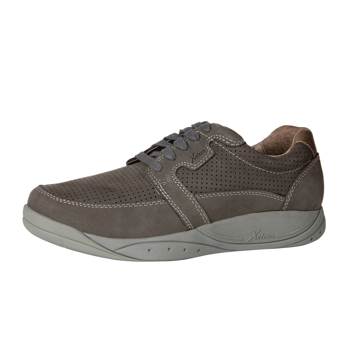 Xelero Stockholm Lace Up (Men) - Grey Dress-Casual - Lace Ups - The Heel Shoe Fitters