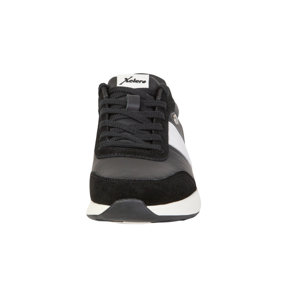Xelero Nellie Sneaker (Women) - Black/White Athletic - Casual - Lace Up - The Heel Shoe Fitters