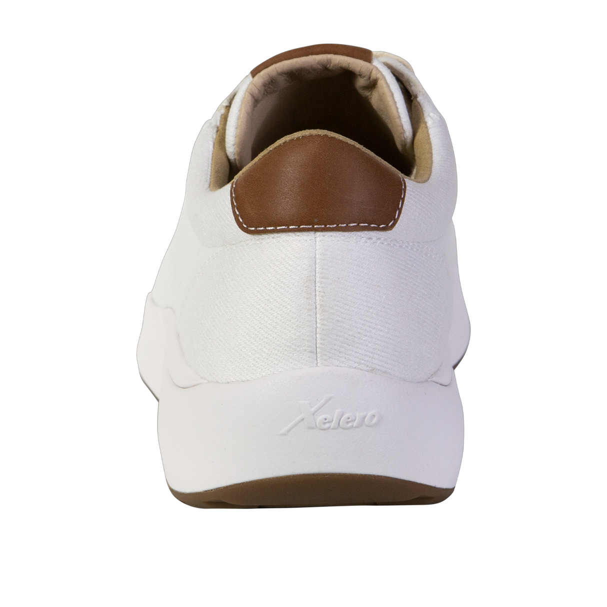 Xelero Heidi Walking Shoe (Women) - White Canvas Athletic - Walking - The Heel Shoe Fitters