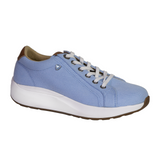 Xelero Heidi Walking Shoe (Women) - Chambray Canvas Athletic - Walking - The Heel Shoe Fitters