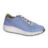 Xelero Heidi Walking Shoe (Women) - Chambray Canvas Athletic - Casual - Lace Up - The Heel Shoe Fitters