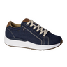 Xelero Heidi Walking Shoe (Women) - Navy Canvas Athletic - Casual - Lace Up - The Heel Shoe Fitters