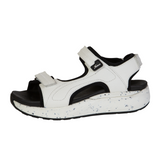 Xelero Sofia Backstrap Sandal (Women) - Ice/Black Sandal - Backstrap - The Heel Shoe Fitters