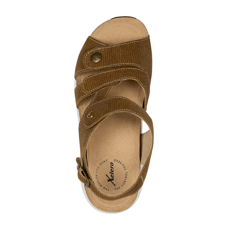 Xelero Mykonos Backstrap Sandal (Women) - Nutmeg Sandal - Backstrap - The Heel Shoe Fitters
