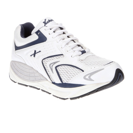 Xelero Matrix Mesh Walking Shoe (Men) - White/Navy Athletic - Walking - The Heel Shoe Fitters