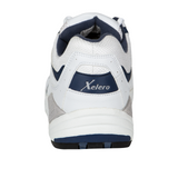 Xelero Matrix Mesh Walking Shoe (Men) - White/Navy Athletic - Walking - The Heel Shoe Fitters