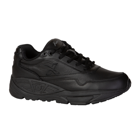 Xelero Matrix V Walking Shoe (Men) - Black Athletic - Running - Motion Control - The Heel Shoe Fitters