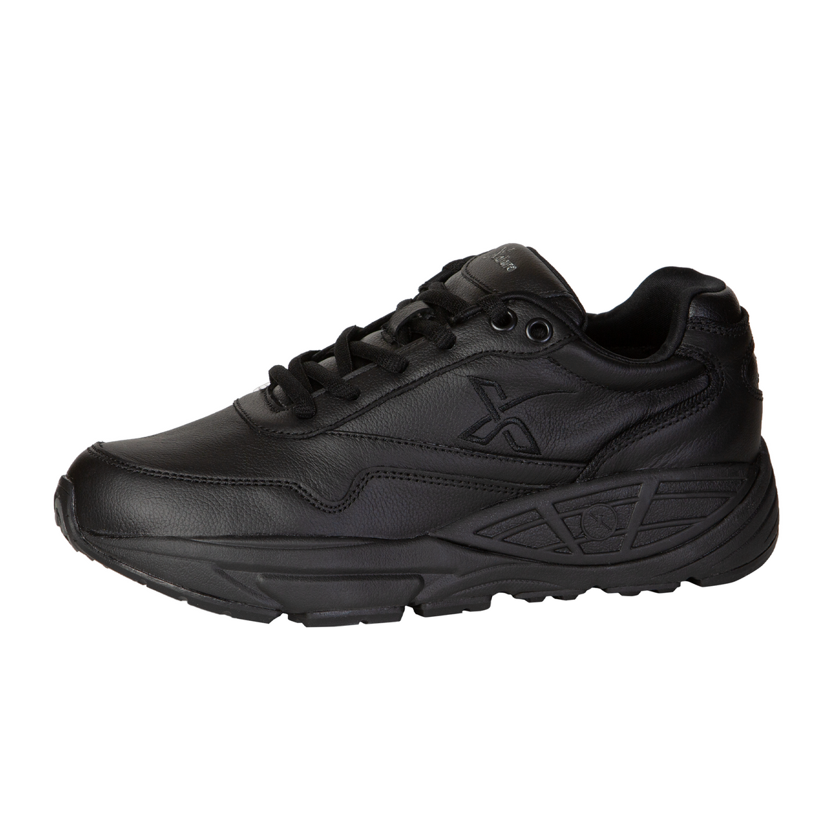 Xelero Matrix V Walking Shoe (Men) - Black Athletic - Running - Motion Control - The Heel Shoe Fitters