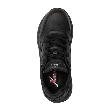 Xelero Matrix V Walking Shoe (Men) - Black Athletic - Running - Motion Control - The Heel Shoe Fitters