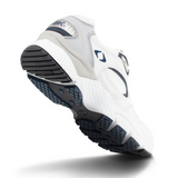 Apex X521 Boss Runner (Men) - White/Navy Athletic - Walking - The Heel Shoe Fitters