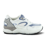 Apex X521 Boss Runner (Women) - White/Periwinkle Athletic - Walking - The Heel Shoe Fitters