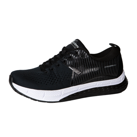 Xelero Steadfast Walking Shoe (Men) - Black/Black Athletic - Walking - The Heel Shoe Fitters