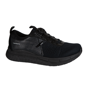 Xelero Steadfast Walking Shoe (Men) - Black FitGo Athletic - Running - Motion Control - The Heel Shoe Fitters