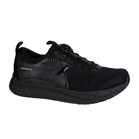 Xelero Steadfast Walking Shoe (Men) - Black FitGo Athletic - Walking - The Heel Shoe Fitters