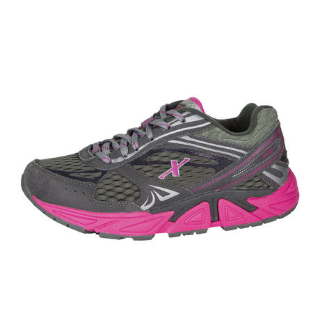 Xelero Genesis XPS Walking Shoe (Women) - Graphite/Magenta Athletic - Walking - The Heel Shoe Fitters