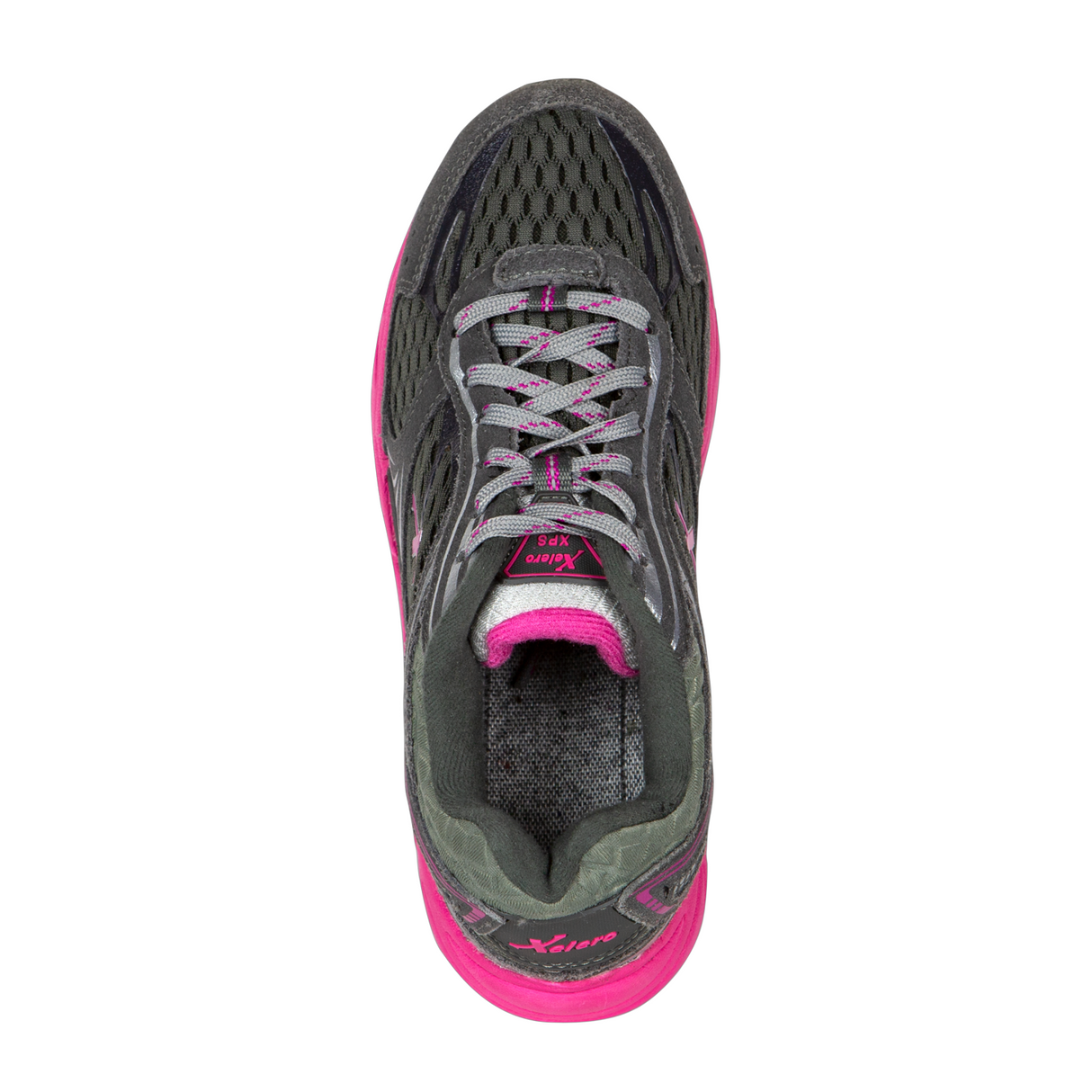 Xelero Genesis XPS Walking Shoe (Women) - Graphite/Magenta Athletic - Walking - The Heel Shoe Fitters