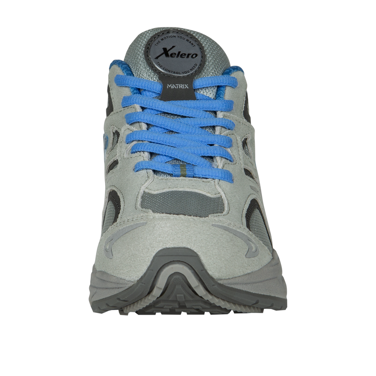 Xelero Matrix 2020 Walking Shoe (Women) - Grey/Coastal Blue Athletic - Walking - The Heel Shoe Fitters