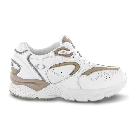 Apex X821 Lace Walker X-Last (Women) - White Athletic - Walking - The Heel Shoe Fitters