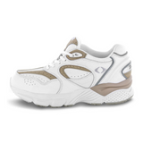 Apex X821 Lace Walker (Men) - White Athletic - Walking - The Heel Shoe Fitters