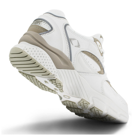 Apex X821 Lace Walker (Men) - White Athletic - Walking - The Heel Shoe Fitters