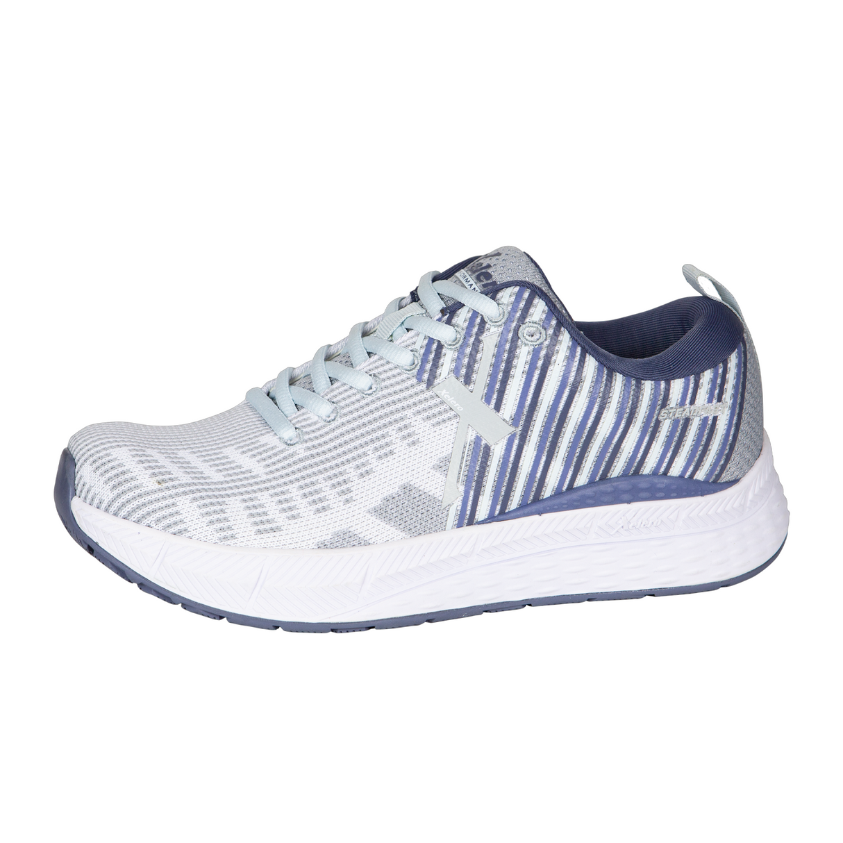 Xelero Steadfast Walking Shoe (Women) - White/Violet Athletic - Walking - The Heel Shoe Fitters