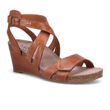 Taos Xcellent 2 Wedge Sandal (Women) - Caramel Sandals - Heel/Wedge - The Heel Shoe Fitters