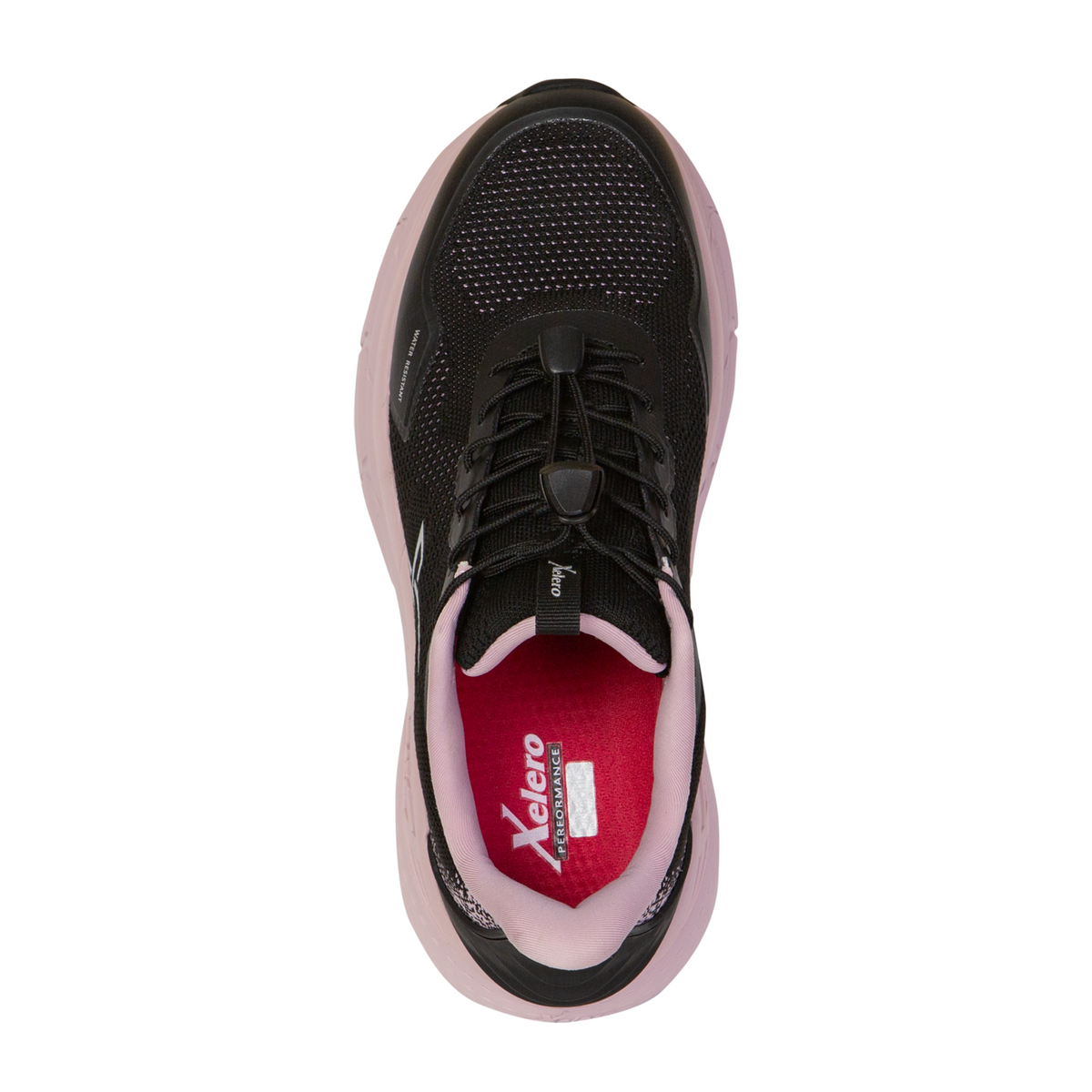 Xelero X-GPS WR Slip On (Women) - Jet Black/Dusty Rose
