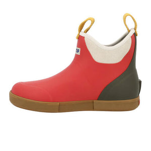 XtraTuf Vintage 6" Ankle Deck Boot (Women) - Vintage Coral Boots - Rain - Ankle - The Heel Shoe Fitters