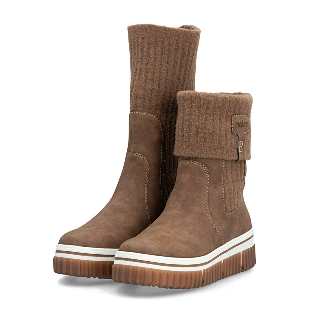 Rieker Trudie 50 Boot (Women) - Wood/Wood