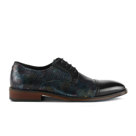 L'Artiste Yoders Oxford (Men) - Black Multi Dress-Casual - Oxfords - The Heel Shoe Fitters