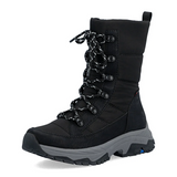 Rieker Gianna 50 Winter Mid Boot (Women) - Schwarz/Schwarz