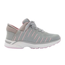 Zeba Hands Free Sneaker (Women) - Rose Gray Athletic - Casual - Lace Up - The Heel Shoe Fitters