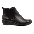 Ziera Shanghai Extra Wide Chelsea Boot (Women) - Black Leather Boots - Fashion - Chelsea - The Heel Shoe Fitters