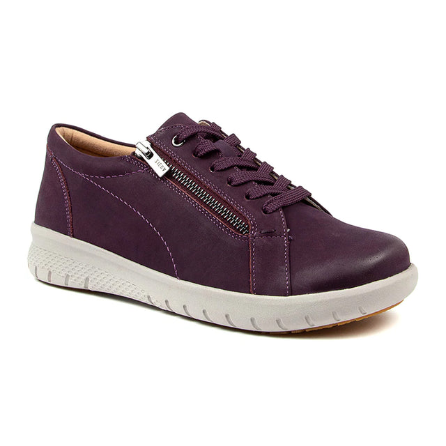 Ziera Solar XF Sneaker (Women) - Purple Nubuck Athletic - Casual - Lace Up - The Heel Shoe Fitters